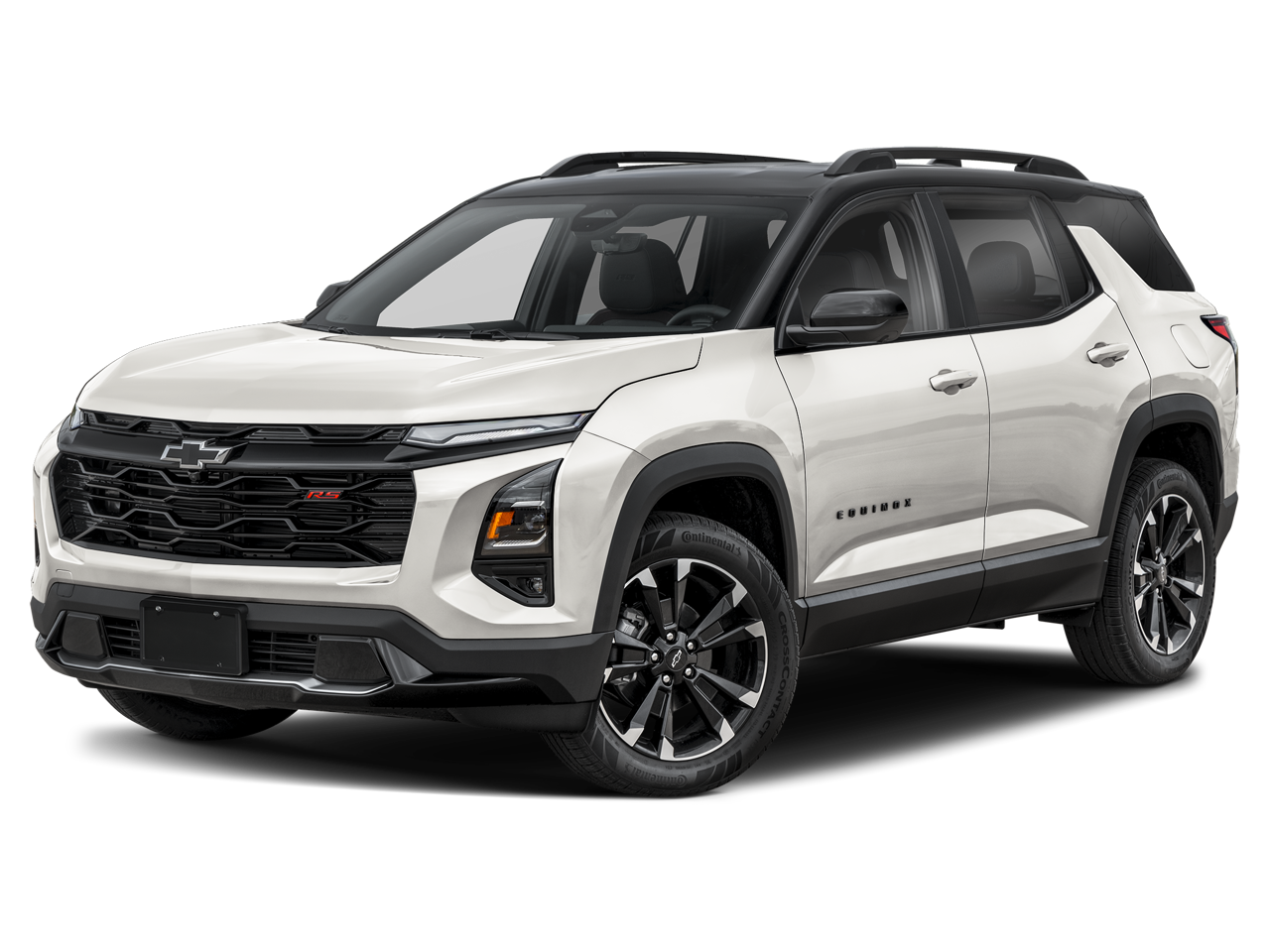 2027 Chevrolet Equinox AWD RS in Lakeshore Blue Metallic — front three-quarter view